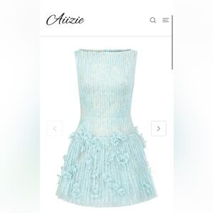 Blue Lace Dress